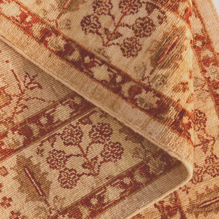 2' 7 x 9' 10 Hand Knotted Ziegler Runner Rug