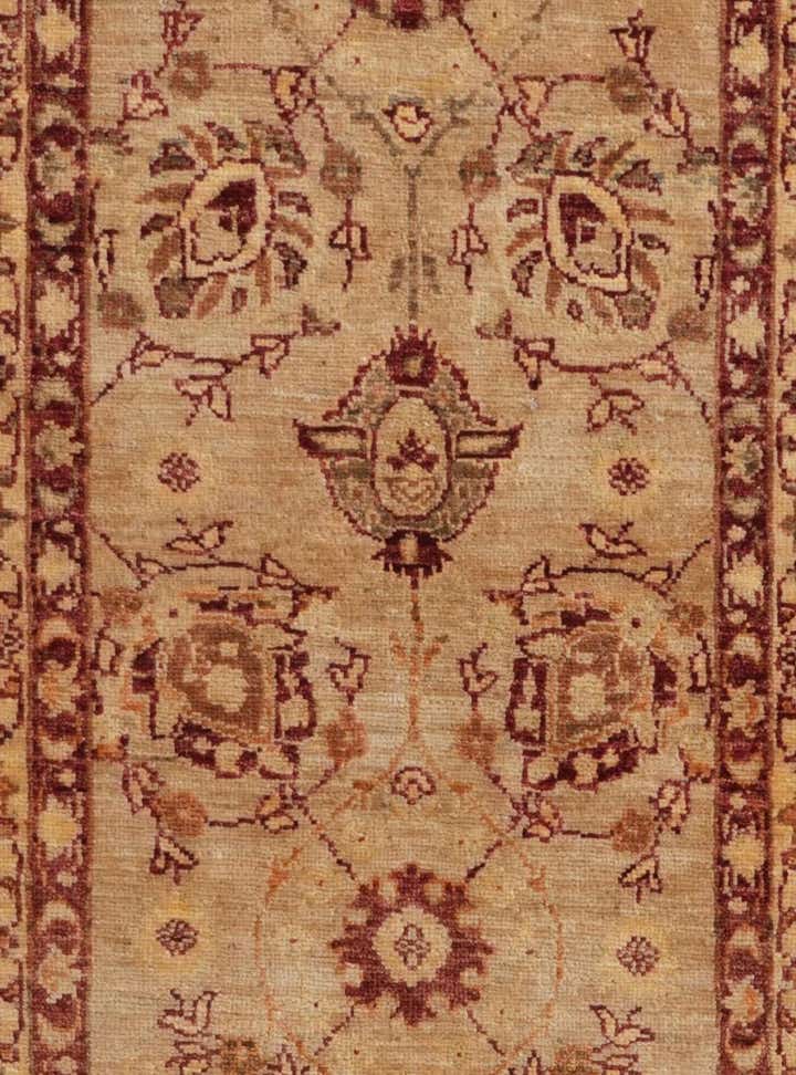 2' 7 x 9' 10 Hand Knotted Ziegler Runner Rug