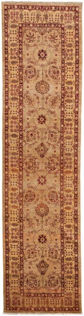 2' 7 x 9' 10 Hand Knotted Ziegler Runner Rug
