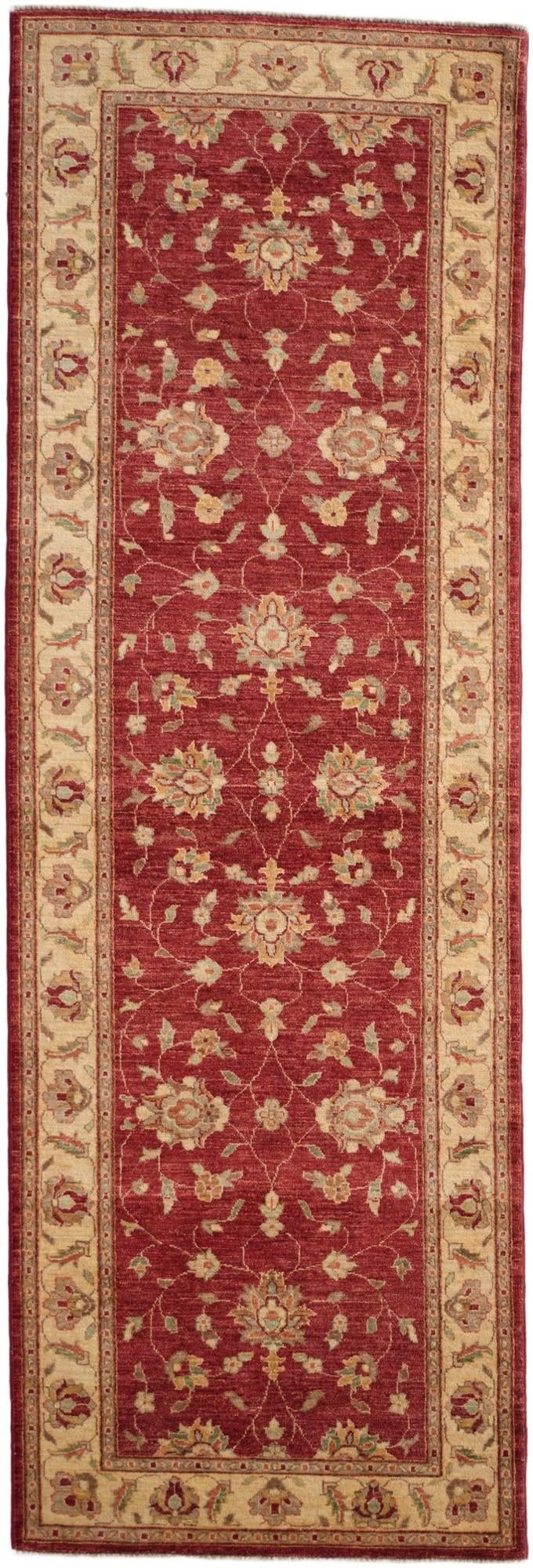 3' 3 x 9' 7 Hand Knotted Ziegler Runner Rug