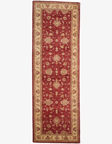 3' 3 x 9' 7 Hand Knotted Ziegler Runner Rug