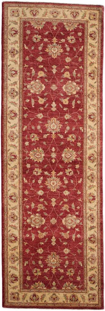 3' 3 x 9' 7 Hand Knotted Ziegler Runner Rug