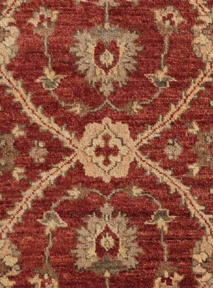 2' 8 x 10' Hand Knotted Ziegler Runner Rug