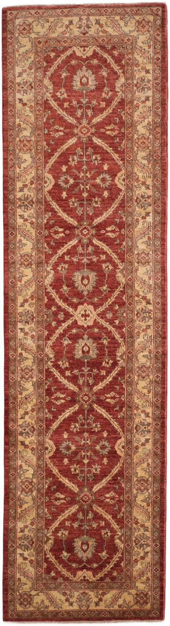 2' 8 x 10' Hand Knotted Ziegler Runner Rug