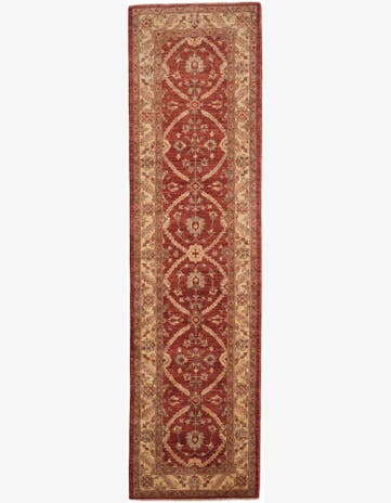 2' 8 x 10' Hand Knotted Ziegler Runner Rug