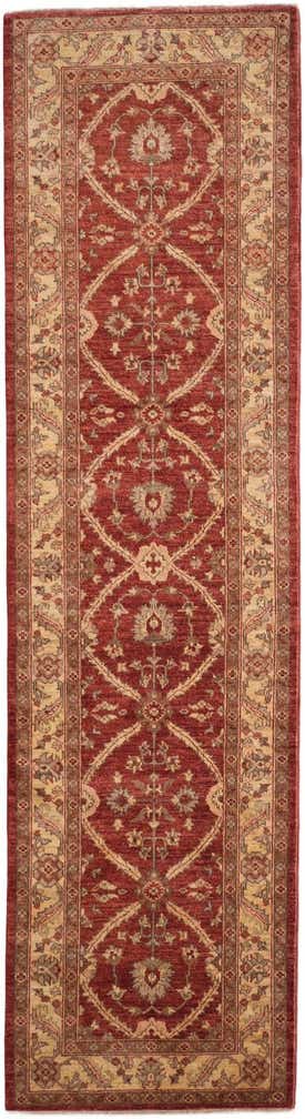 2' 8 x 10' Hand Knotted Ziegler Runner Rug