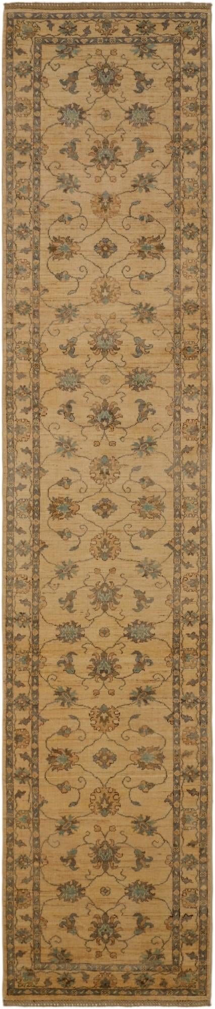 2' 9 x 13' 1 Hand Knotted Ziegler Runner Rug