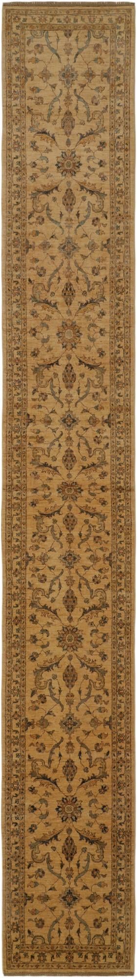 2' 7 x 18' 10 Hand Knotted Ziegler Runner Rug