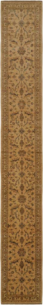 2' 7 x 18' 10 Hand Knotted Ziegler Runner Rug