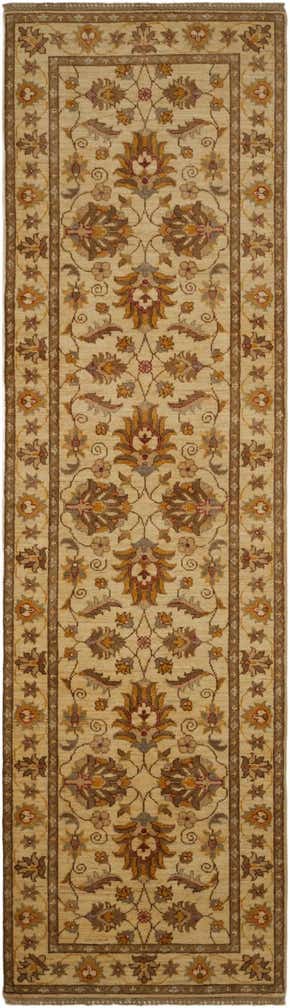 2' 9 x 9' 9 Hand Knotted Ziegler Runner Rug