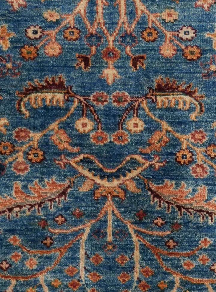 2' 7 x 9' 7 Hand Knotted Ziegler Runner Rug