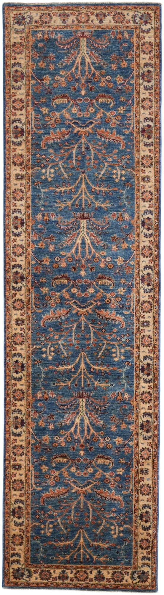 2' 7 x 9' 7 Hand Knotted Ziegler Runner Rug