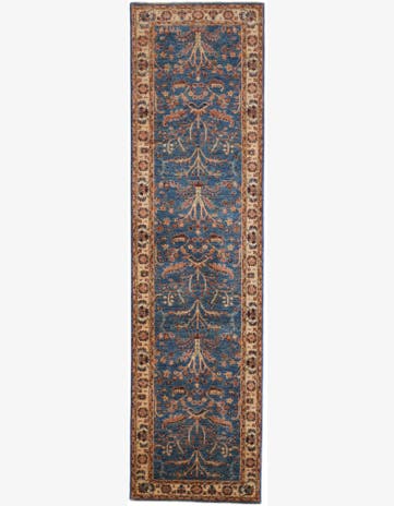 2' 7 x 9' 7 Hand Knotted Ziegler Runner Rug