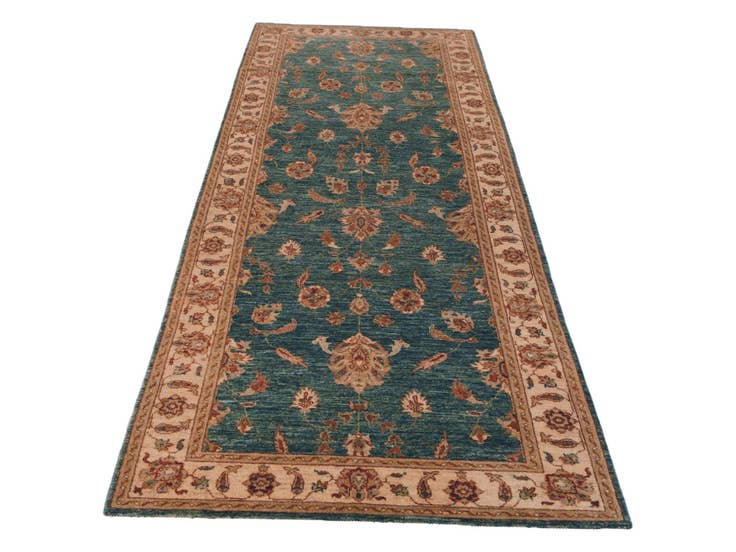 Detail image of 3' 1 x 10' 8 Hand Knotted Ziegler Runner Rug