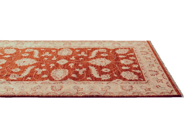 Detail image of 2' 10 x 8' 4 Hand Knotted Ziegler Runner Rug