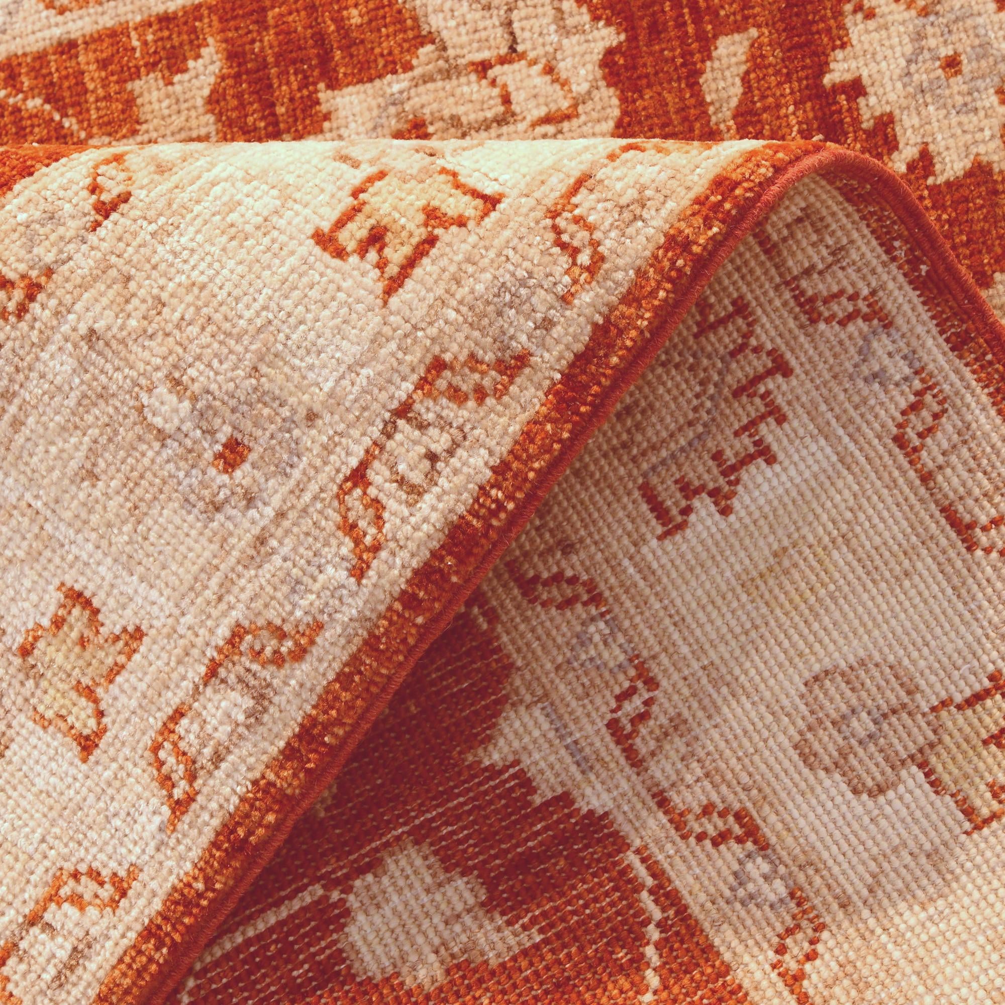 2' 10 x 8' 4 Hand Knotted Ziegler Runner Rug