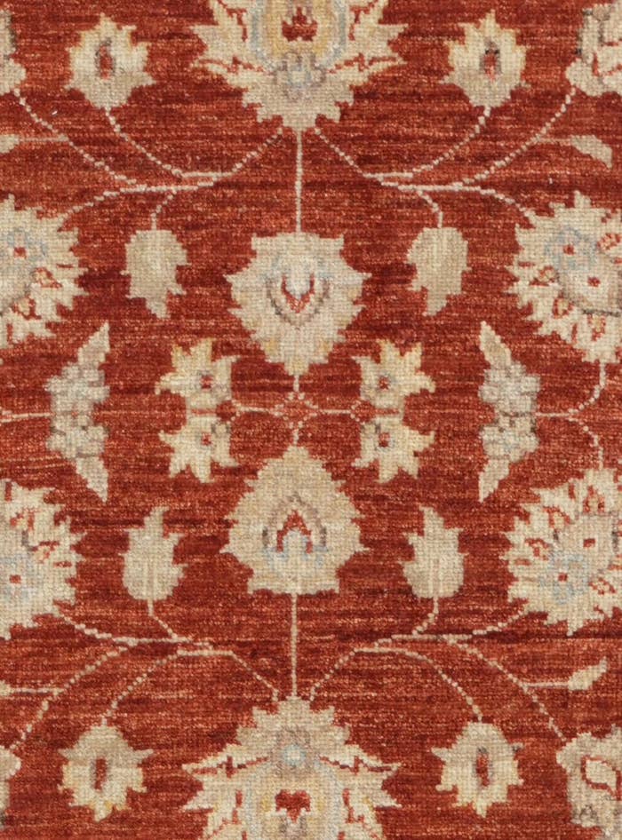 Detail image of 2' 10 x 8' 4 Hand Knotted Ziegler Runner Rug