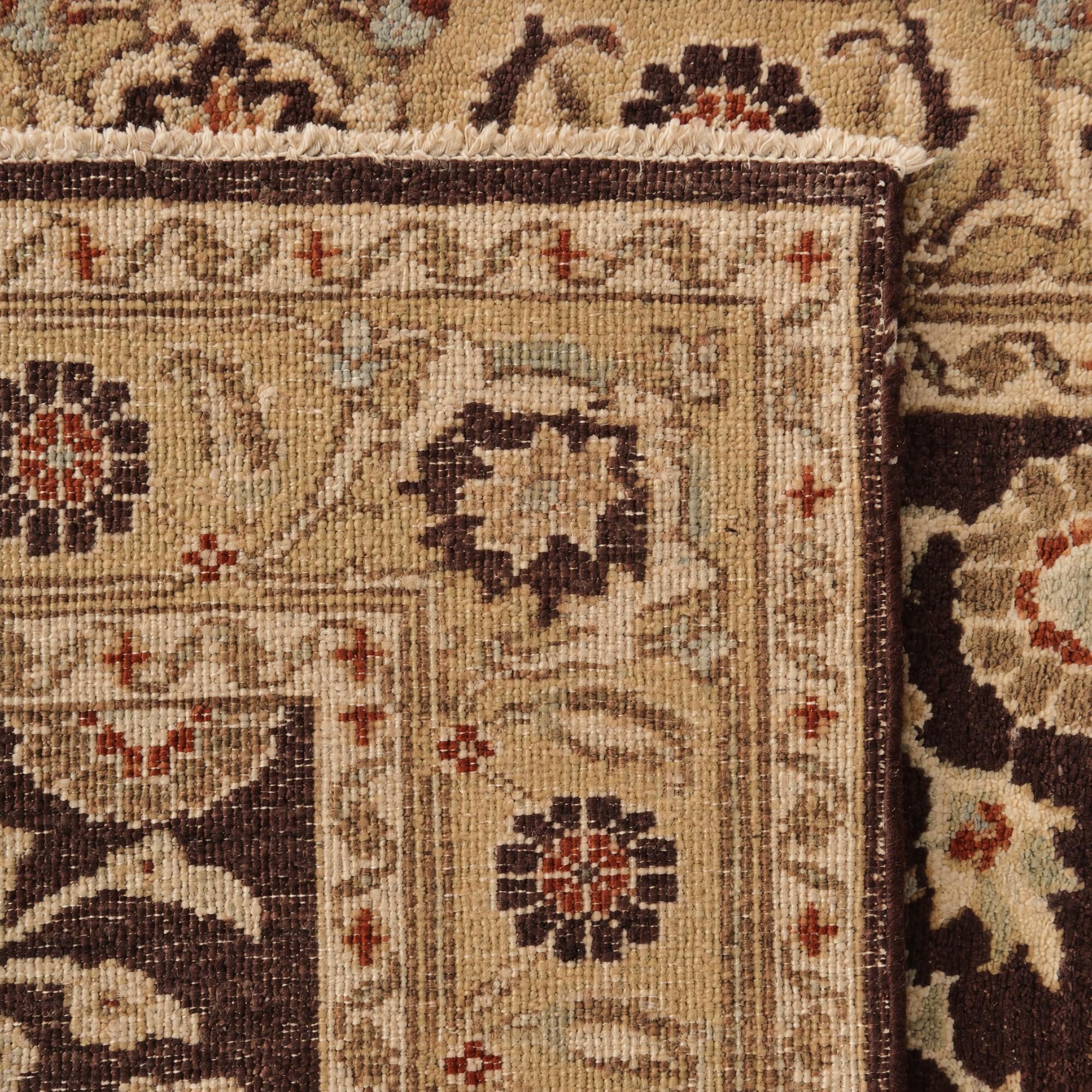 80cm x 290cm Hand Knotted Ziegler Runner Rug