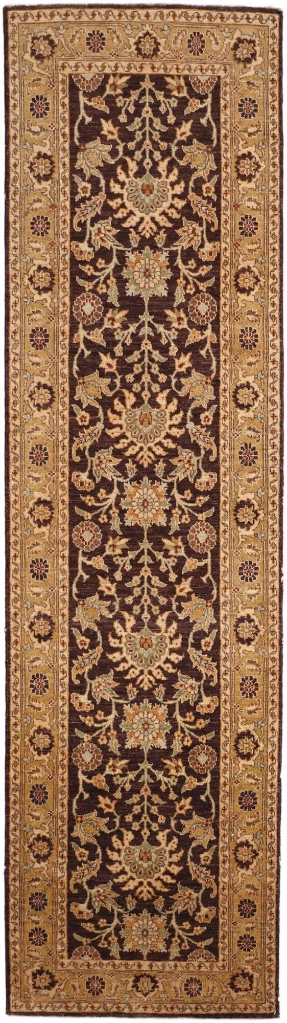 2' 8 x 9' 7 Hand Knotted Ziegler Runner Rug
