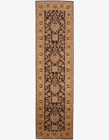 2' 8 x 9' 7 Hand Knotted Ziegler Runner Rug