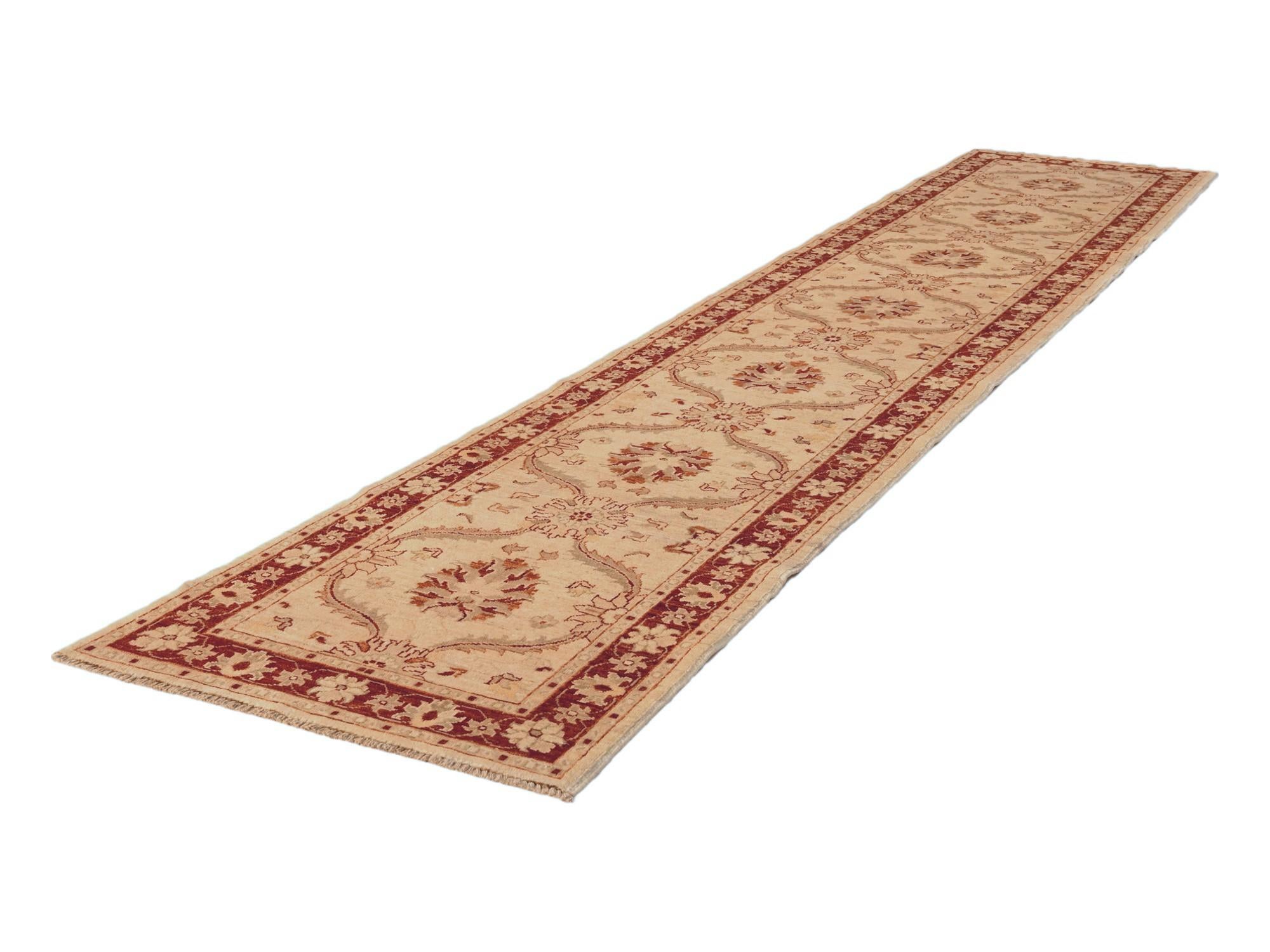 2' 9 x 14' 9 Hand Knotted Ziegler Runner Rug