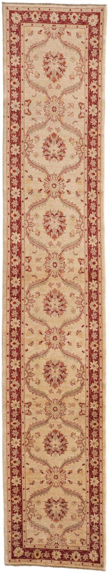 2' 9 x 14' 9 Hand Knotted Ziegler Runner Rug