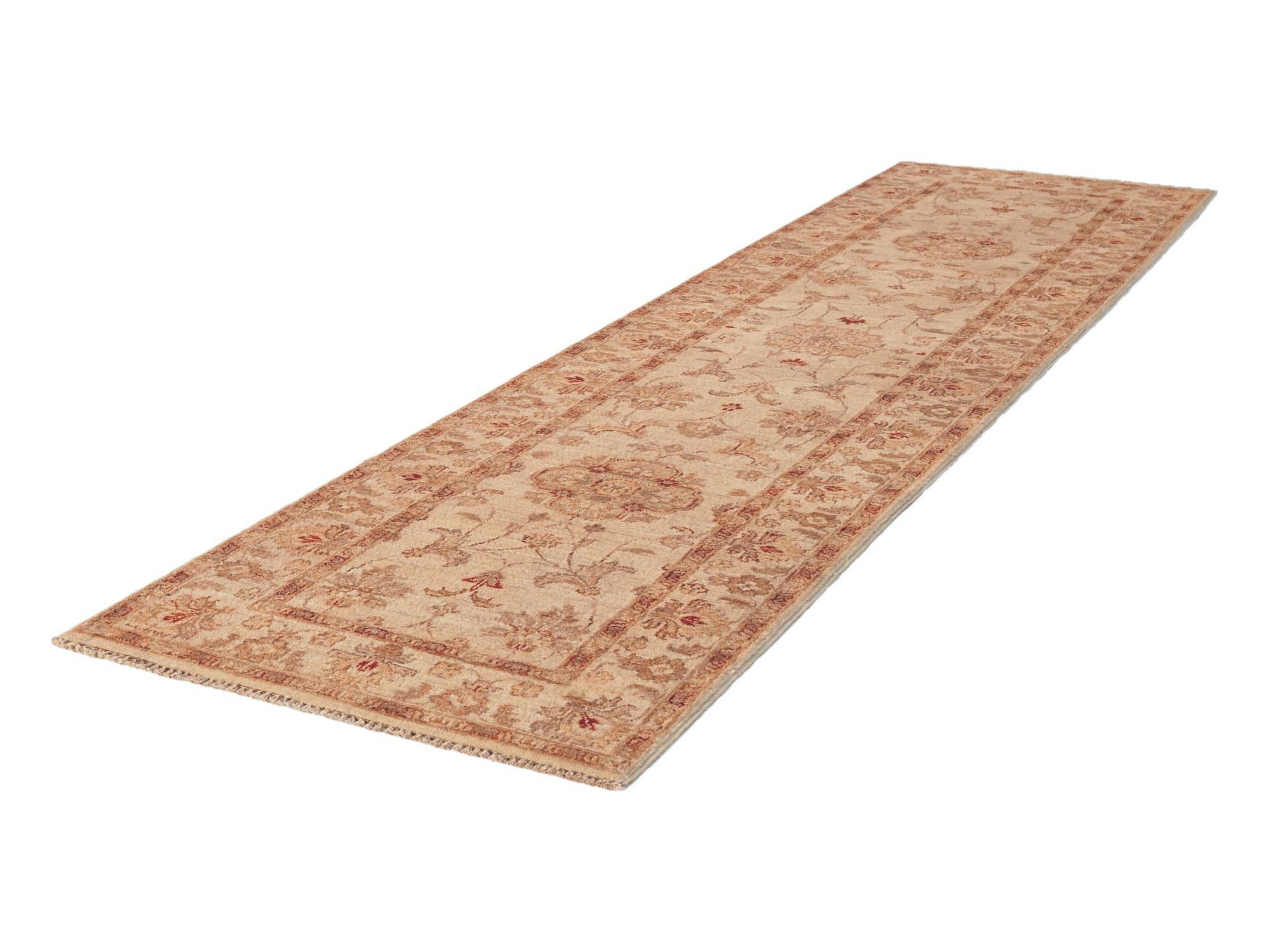 2' 6 x 9' 4 Hand Knotted Ziegler Runner Rug