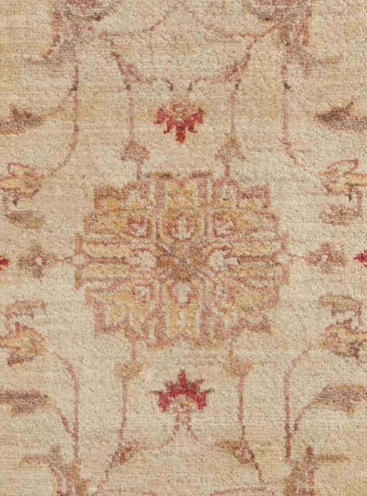 2' 6 x 9' 4 Hand Knotted Ziegler Runner Rug