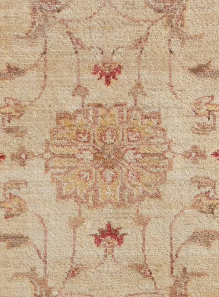 Detail image of 2' 6 x 9' 4 Hand Knotted Ziegler Runner Rug
