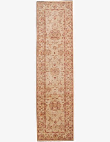 2' 6 x 9' 4 Hand Knotted Ziegler Runner Rug