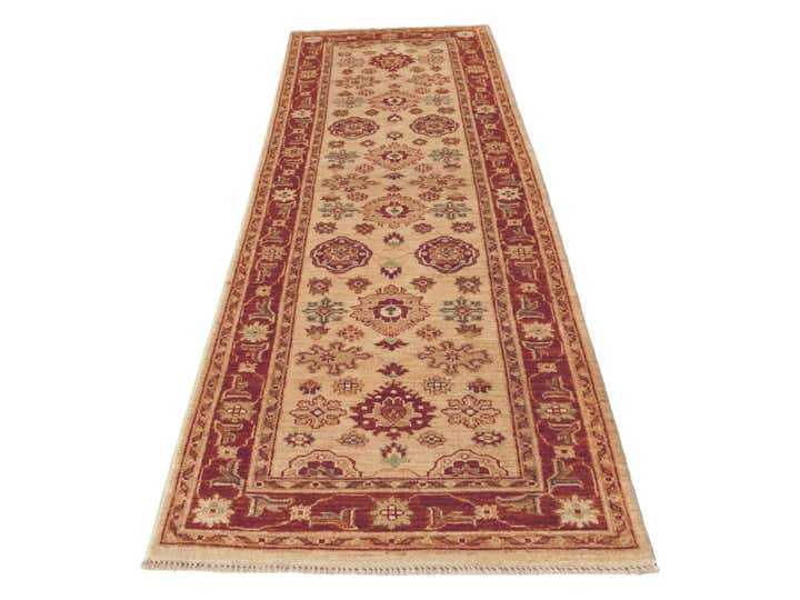 2' 7 x 8' 9 Hand Knotted Ziegler Runner Rug