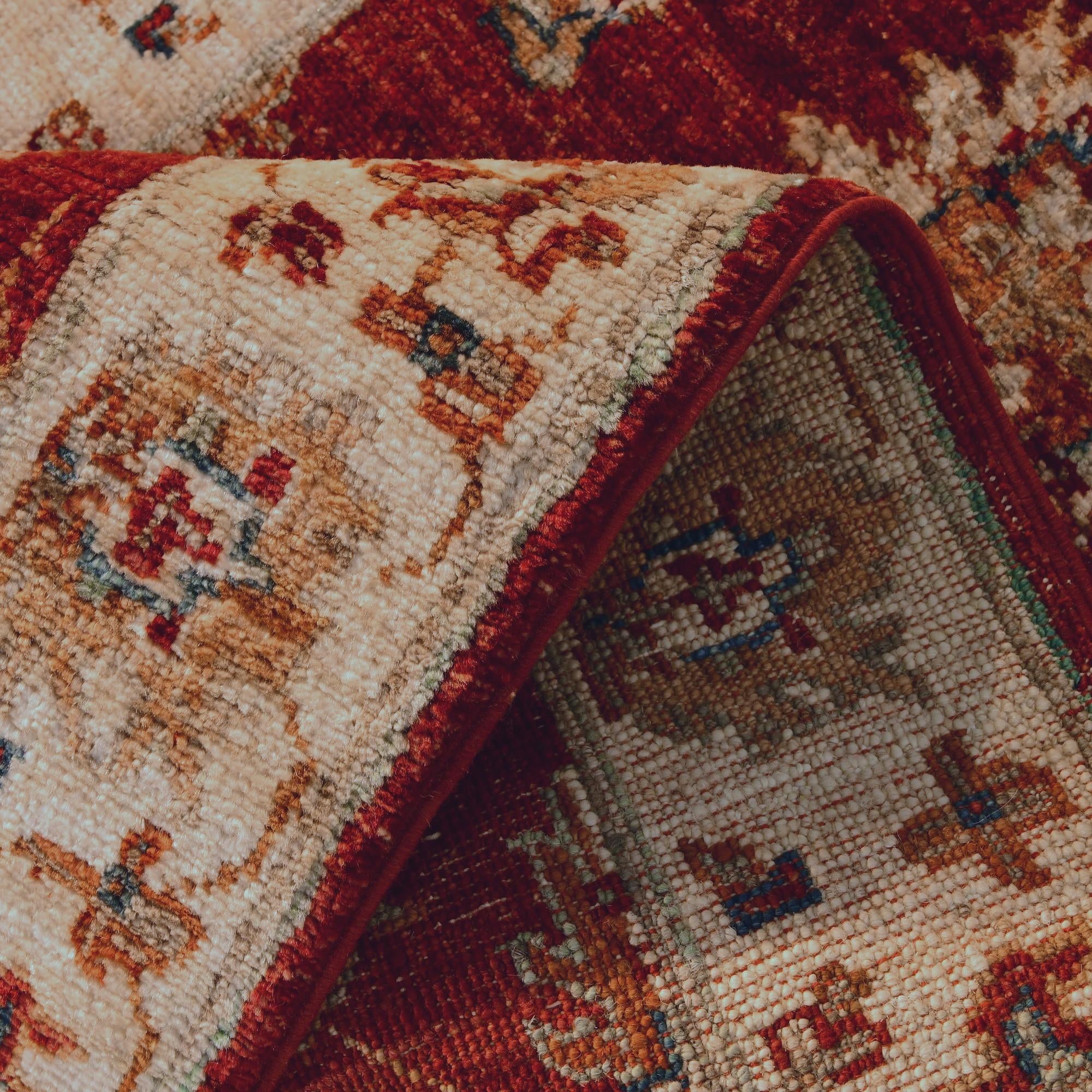 2' 1 x 6' 4 Hand Knotted Ziegler Runner Rug