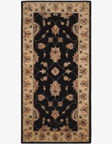 2' 1 x 4' 5 Hand Knotted Ziegler Runner Rug