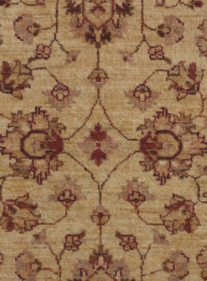 Detail image of 2' 8 x 7' 8 Hand Knotted Ziegler Runner Rug