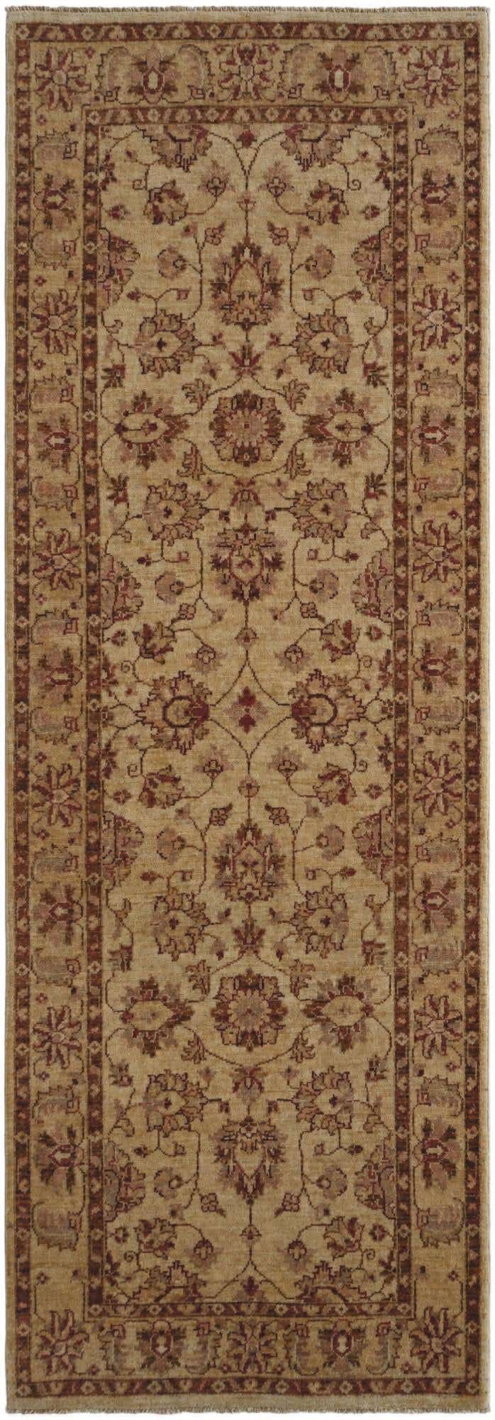 2' 8 x 7' 8 Hand Knotted Ziegler Runner Rug