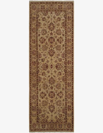 2' 8 x 7' 8 Hand Knotted Ziegler Runner Rug