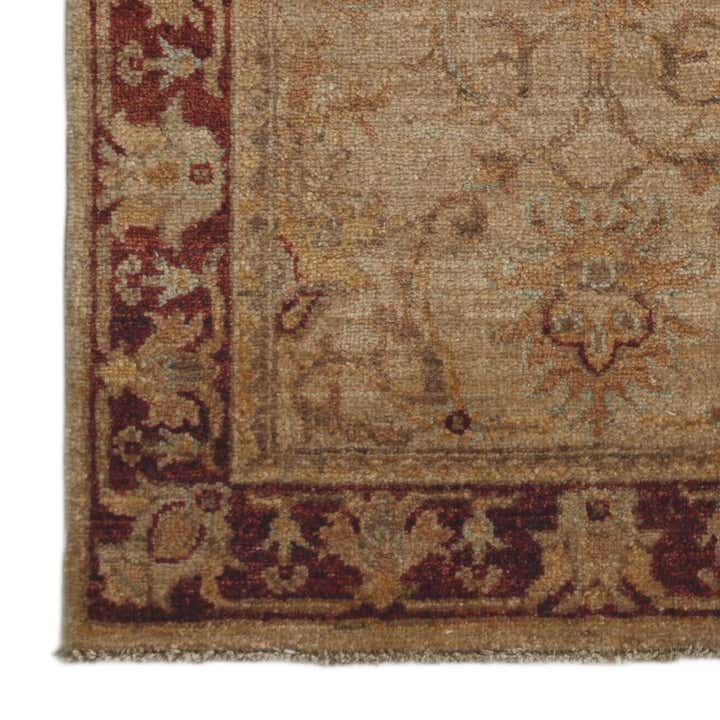 2' 4 x 4' 7 Hand Knotted Ziegler Runner Rug