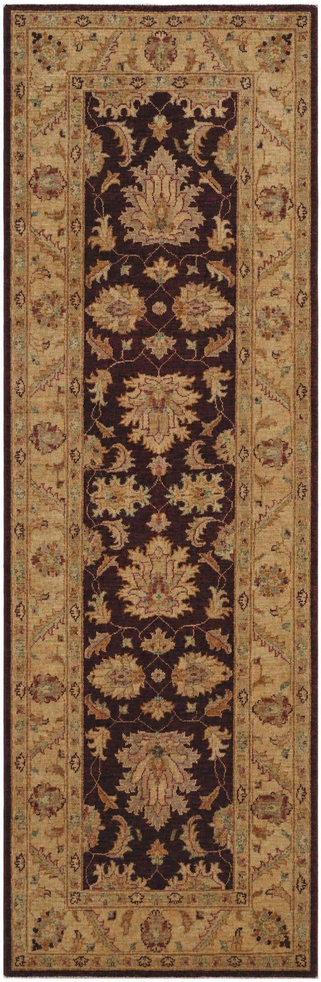 2' 8 x 8' 2 Hand Knotted Ziegler Runner Rug