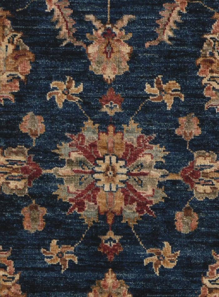 Detail image of 2' 8 x 8' 5 Hand Knotted Ziegler Runner Rug