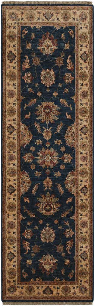 2' 8 x 8' 5 Hand Knotted Ziegler Runner Rug
