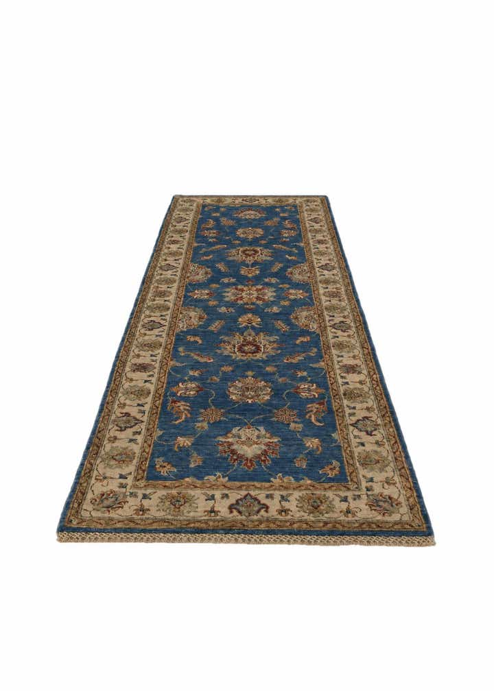 2' 9 x 8' 6 Hand Knotted Ziegler Runner Rug