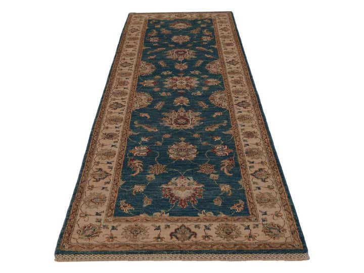 2' 9 x 8' 6 Hand Knotted Ziegler Runner Rug