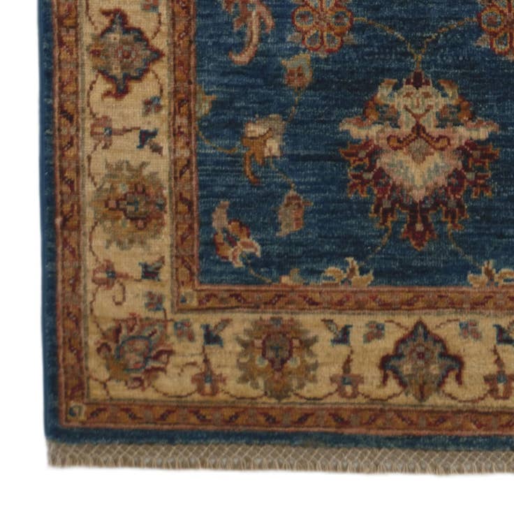 Detail image of 2' 9 x 8' 6 Hand Knotted Ziegler Runner Rug