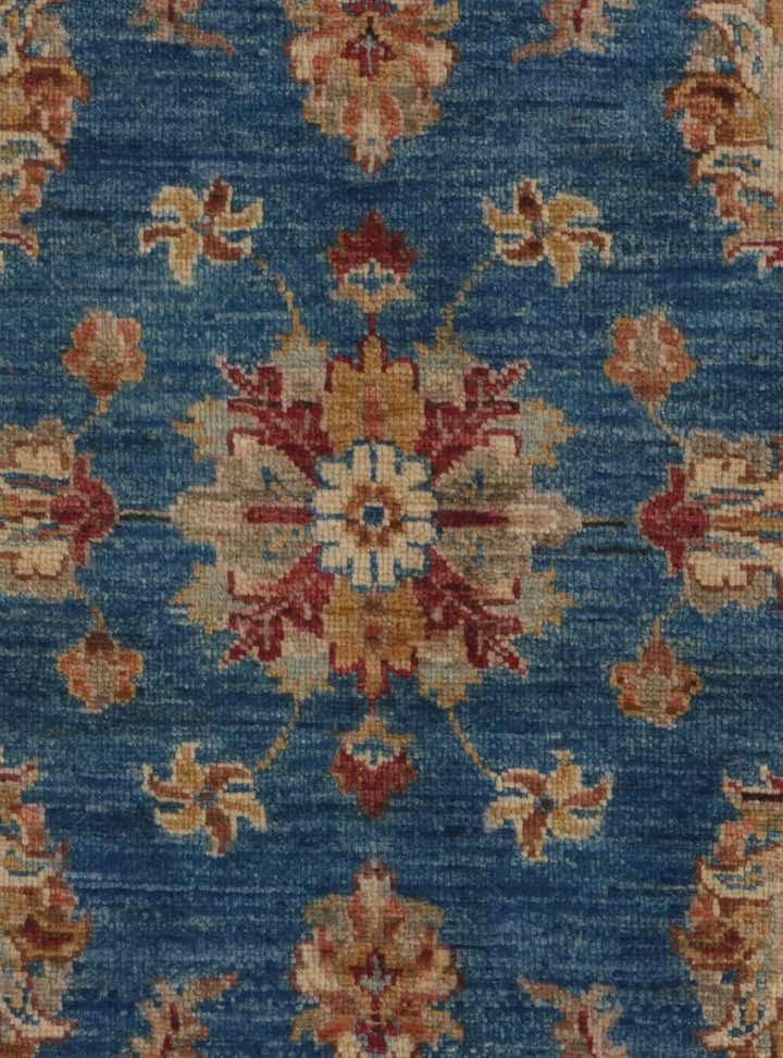 2' 9 x 8' 6 Hand Knotted Ziegler Runner Rug