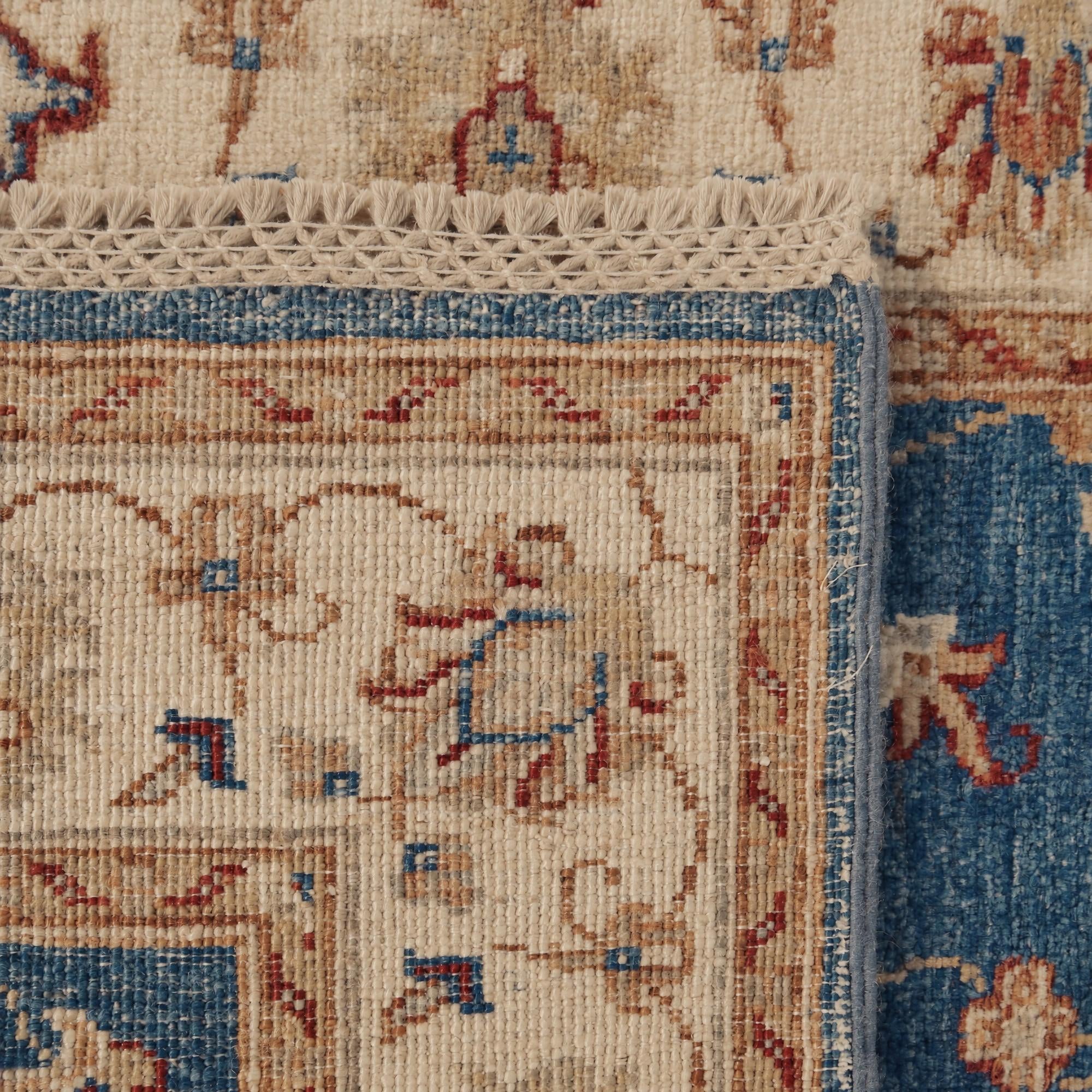 85cm x 260cm Hand Knotted Ziegler Runner Rug