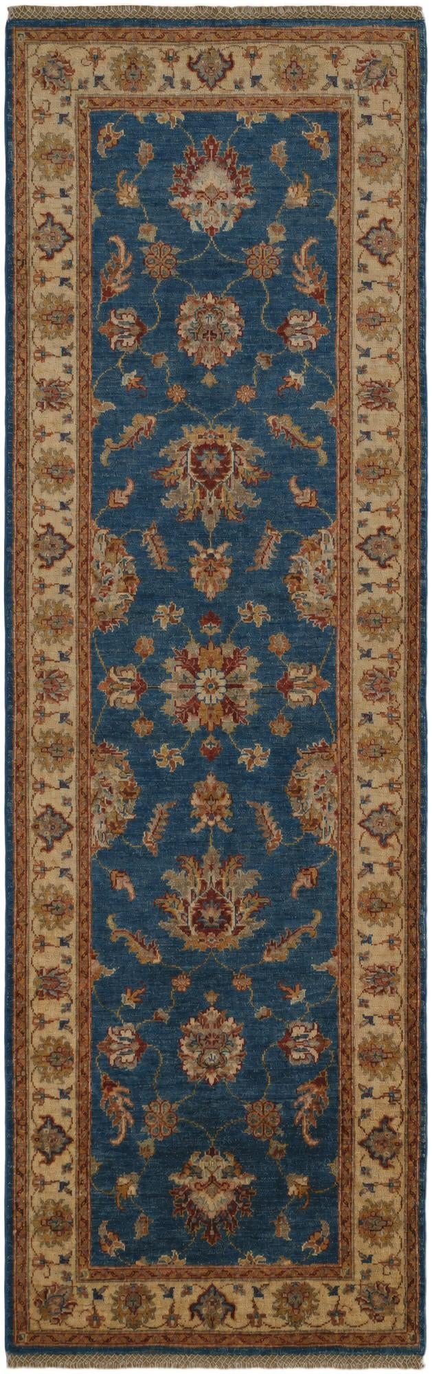 2' 9 x 8' 6 Hand Knotted Ziegler Runner Rug