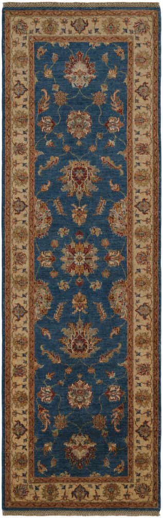 2' 9 x 8' 6 Hand Knotted Ziegler Runner Rug