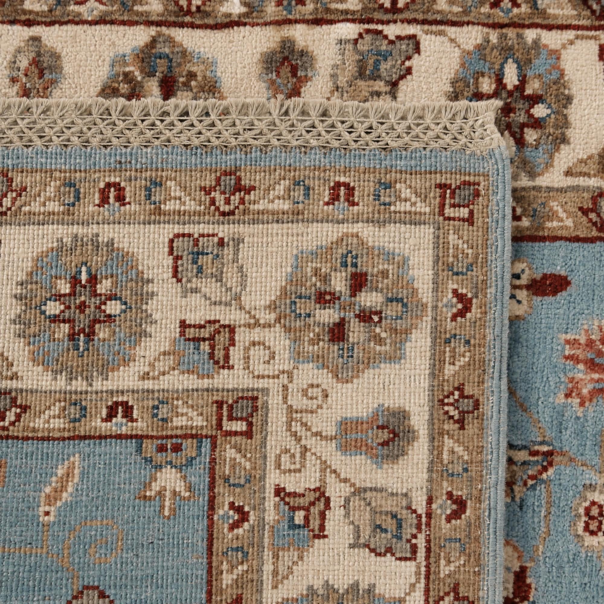 80cm x 250cm Hand Knotted Ziegler Runner Rug