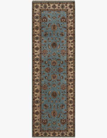 2' 8 x 8' 3 Hand Knotted Ziegler Runner Rug