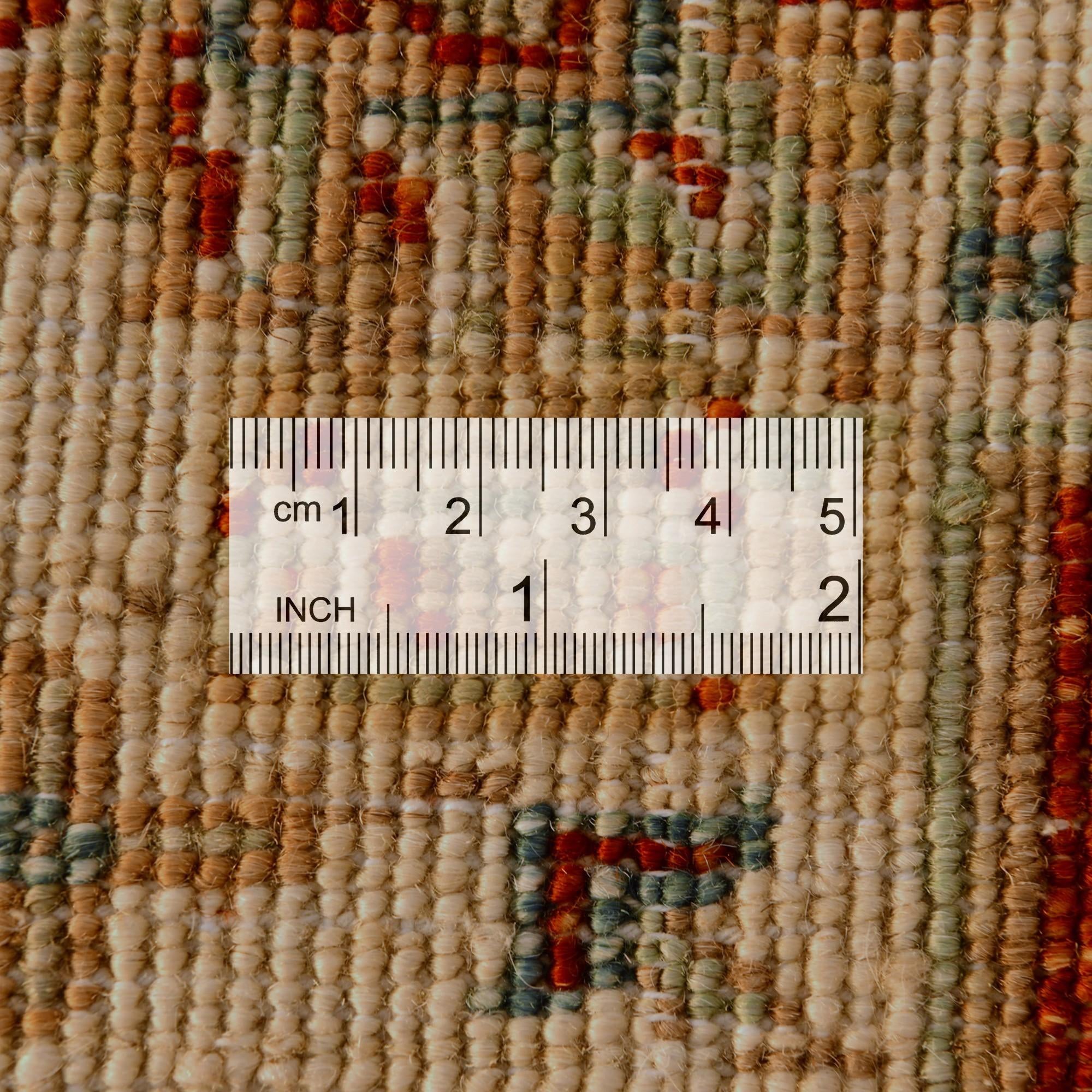 Detail image 9 of 10: 2' 10 x 8' 5 Hand Knotted Ziegler Runner Rug